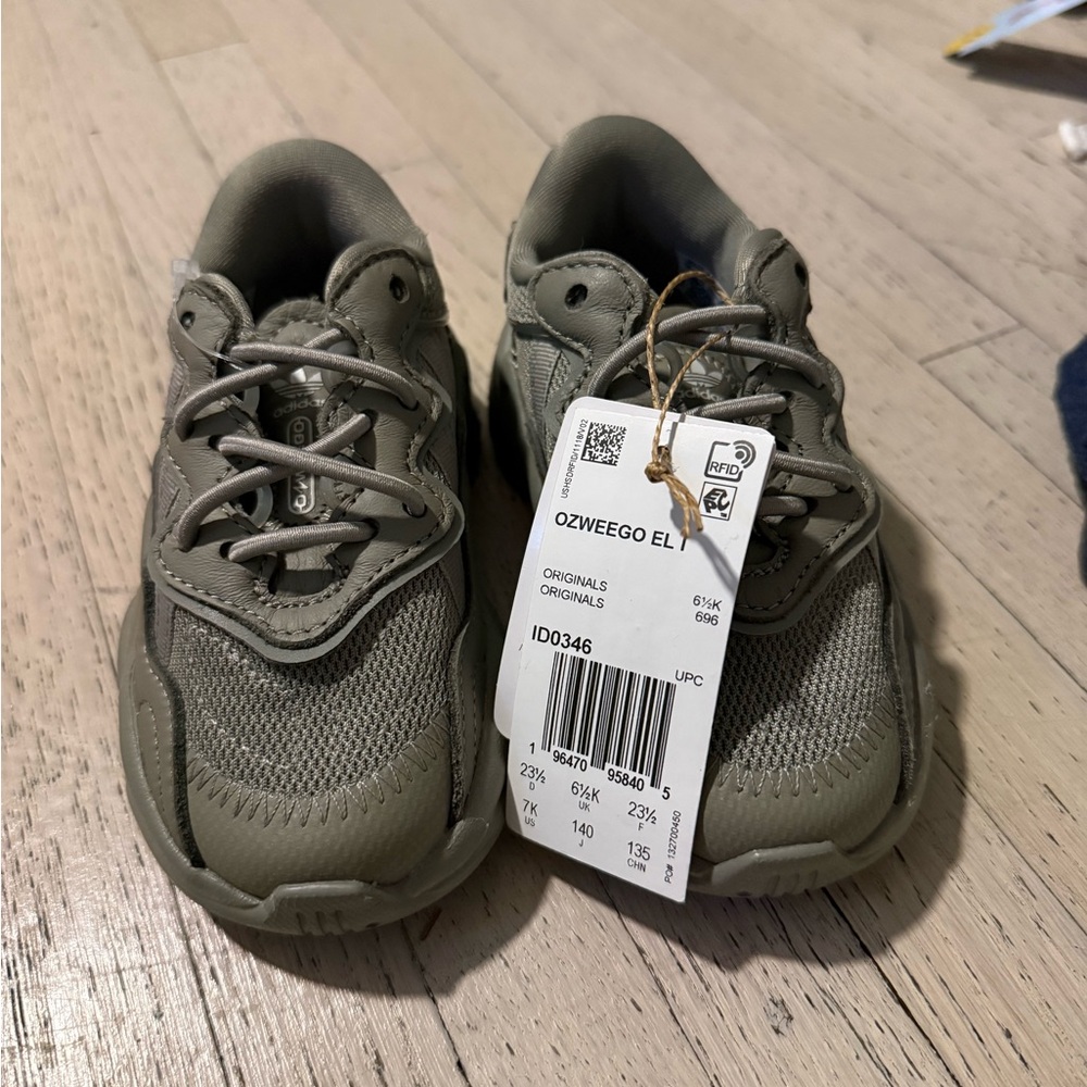 Adidas Kids Ozweego Sneakers - Olive